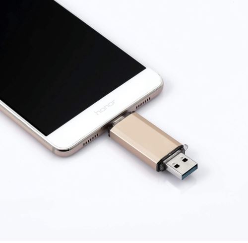 Clé USB 32Go 2-en-1 Type-C Et USB 3.0 – Pour Android & PC – Xstone – Noir