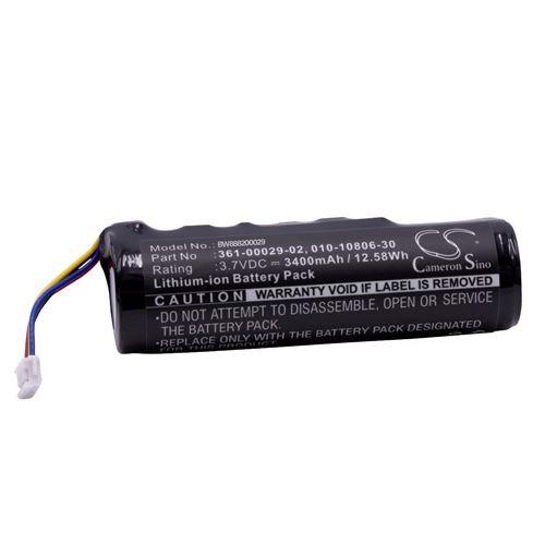 Vhbw Batterie remplacement pour Garmin 010-10806-30, 010-11828-03, 361-00029-02 pour collier de dressage de chien (3400mAh, 3,7V, Li-ion)