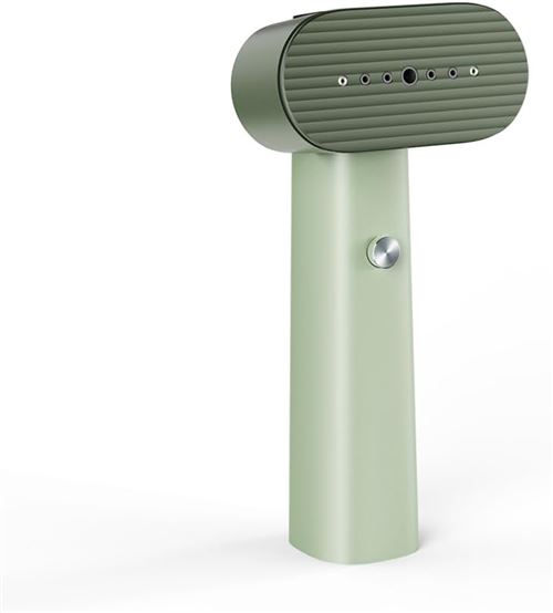 VENDOS85 D&eacute;froisseur vapeur portable 900 W vert - Chauffe 15 s