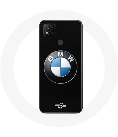 Funda - Maniacase - Xiaomi Redmi 9C - Logo BMW - Flexible - Negra negro