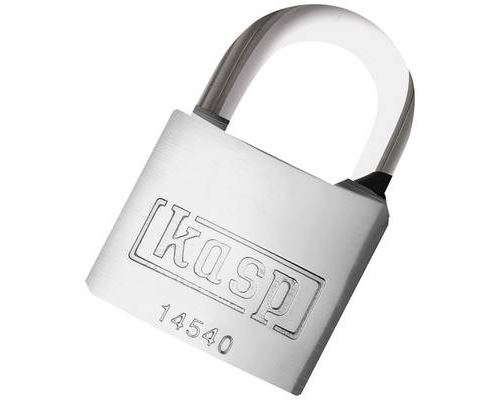 Non Communiqué Kasp K14540a1 Cadenas 40 Mm Fermeture Universelle Acier Inoxydable Avec Serrure À Clé