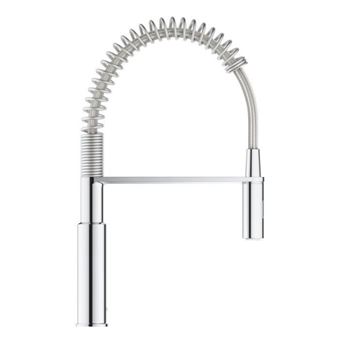 GROHE Robinet évier de cuisine Get  mitigeur monocommande 2 jets  robinet avec douchette e - 1