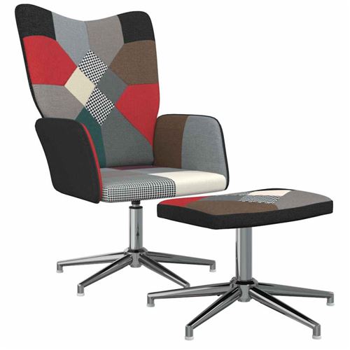 Vidaxl Chaise De Relaxation - Patchwork - Image 3