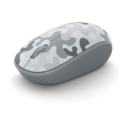 Microsoft Bluetooth Mouse - Arctic Camo Special Edition - souris - optique - 3 boutons - sans fil - Bluetooth 5.0 LE