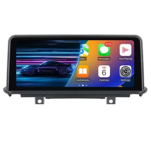 Autoradio compatibles pour BMW X5 F15 BMW X6 F16 (2014-2016) NBT System, Carplay/Android Auto avec écran Tactile de 10.25 Pouces - Bluetooth