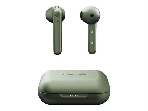 Urbanista Stockholm PLUS - Véritables écouteurs sans fil avec micro - intra-auriculaire - Bluetooth - vert olive
