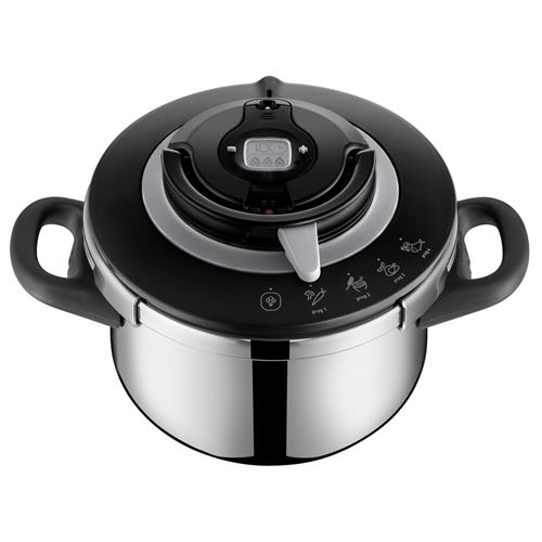 Cocotte clipso chef 4.5 L 4 programmes - Seb - Noir - Acier