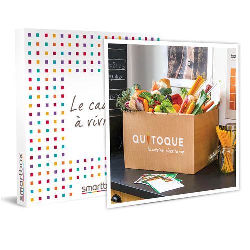 SMARTBOX - Coffret Cadeau Box à cuisiner 4 repas Quitoque au choix à domicile pour 2-Gastronomie