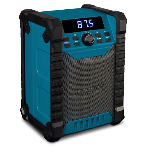 MEDION LIFE® E65895 BAUSTELLENRADIO PLL-UKW Radio, Bluetooth® 5.4, spritzwassergeschützt (IP54), robustes Gehäuse, 10 W RMS