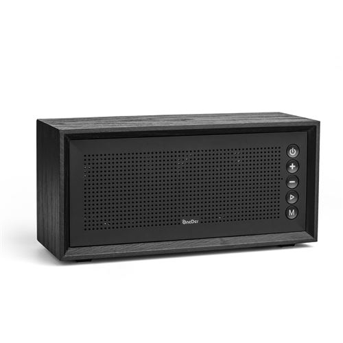 Enceinte Bluetooth OneDer V2 Sans Fil Portable Noir