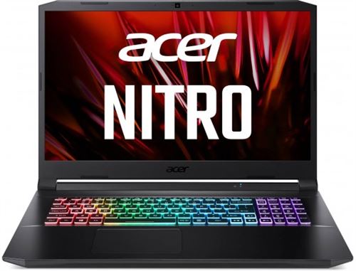 Acer Nitro 5 AN517-41 - AMD Ryzen 7 - 5800H / 3.2 GHz - Win 11 Home - GF RTX 3080 - 16 Go RAM - 512 Go SSD - 17.3" IPS 1920 x 1080 (Full HD) @ 144 Hz - Wi-Fi 6 - schiste noir - clavier : Français