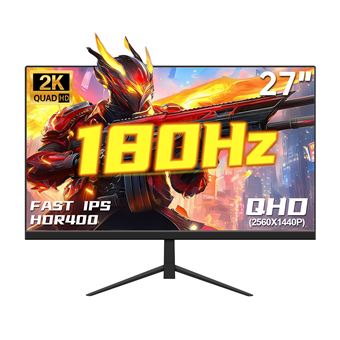Ecran PC  27''FHD (2560x 1440) 180Hz IPS - 1