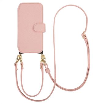 Selencia Étui Riva avec MagSafe et cordon de téléphone pour  iPhone 17e / 16e - Old Pink - 1