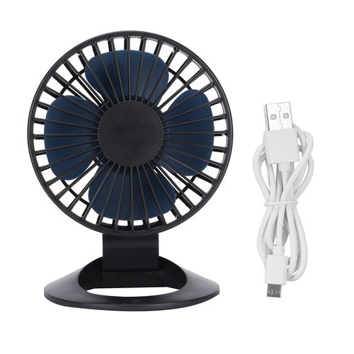 Non Communiqué Noir Mini Ventilateur De Table F2