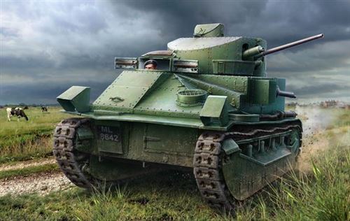 Maquette Hobby Boss Vickers Medium Tank Mk.II- 1/35 - Maquette milita
