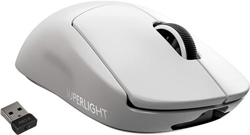 Logitech Blanc Pro X Superlight Wireless Gaming Mouse - Souris - Optique - 5 Boutons - Sans Fil - 2.4 Ghz - Récepteur Usb Lightspeed - Image 5