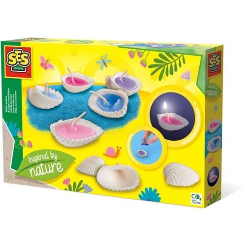 Non Communiqué Multicolore Bougies Coquillages - Inspired By Nature