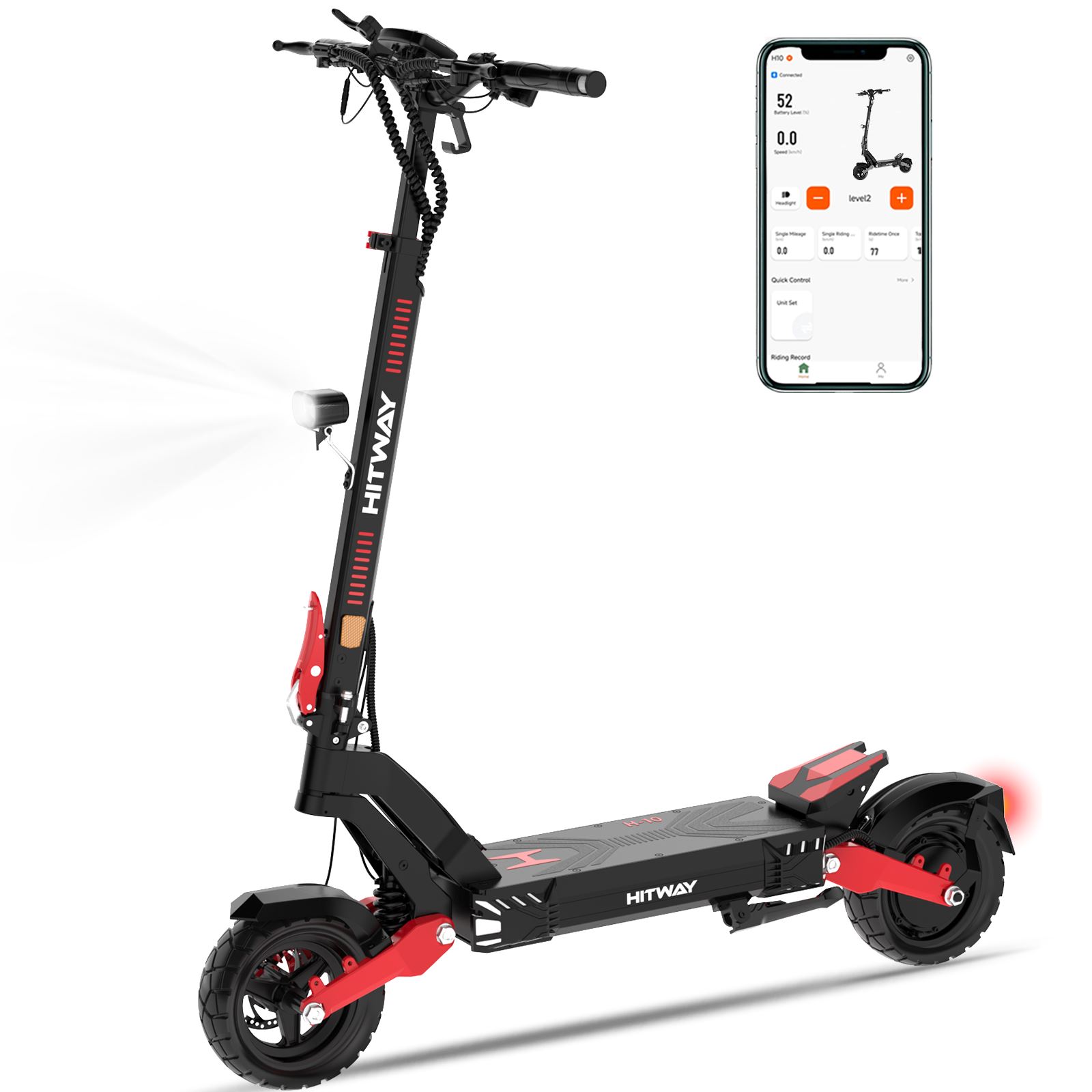 Trottinette à Doigts Aléatoire – Modèle Noir Et Rouge – Mini Deux Roues Pour Développer La Dextérité