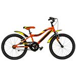 Canellini VTT Vortex 24 – Vélo Enfant Orange/Noir, Cadre Solide, Freins à Disque, Suspension Avant, Pour Ados Et Jeunes Pilotes