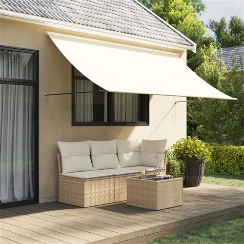 VidaXL - Markise gewebe, One Size, Light Beige