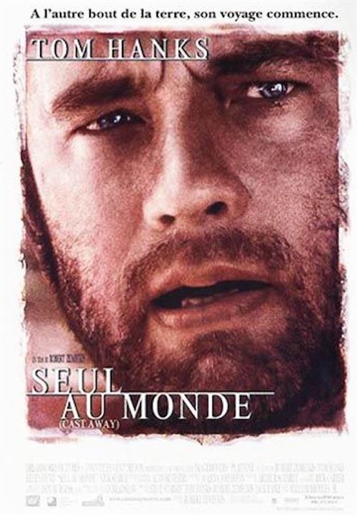 Affiche de Cinéma Originale - Seul Au Monde - TYom Hanks - 40x60cm