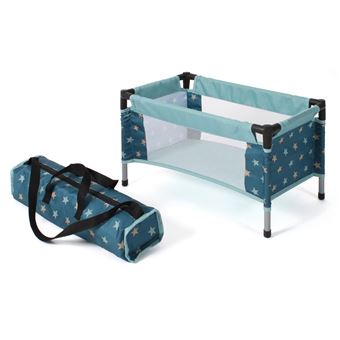 Lit De Poupée Pliable Avec Sac De Transport - Lit Voyage Pour Poupées 43-45 Cm Et Accessoires