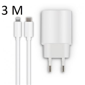 Chargeur Rapide USB-C 25W + Câble USB-C vers USB-C 20W 1M pour iPhone 15  Pro Max - iPhone 15 Plus - iPhone 15 Pro - iPhone 15 - Cdiscount  Informatique