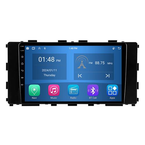 Autoradio RoverOne® Bluetooth CarPlay Android Auto Navigation 4Go RAM 64Go ROM pour Hyundai Stargazer 2022-2023