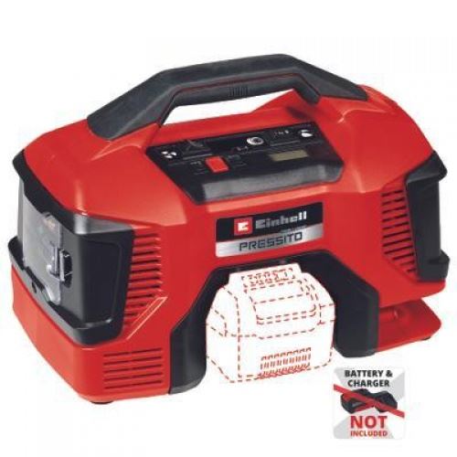 Einhell Compresseur À Air Sans Fil Power X-Change Pressito 18/21 - Sans Batterie Ni Chargeur - Image 4