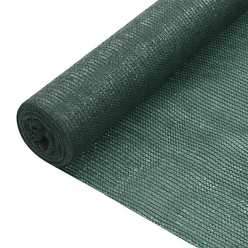 vidaXL Zaunblende Grün 3,6x25 m HDPE 75 g/m²