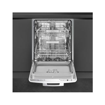 Smeg 50's Style STFABWH3 - Lave-vaisselle - intégrable - Niche - largeur : 60 cm - profondeur : 57.5 cm - hauteur : 82 cm - blanc