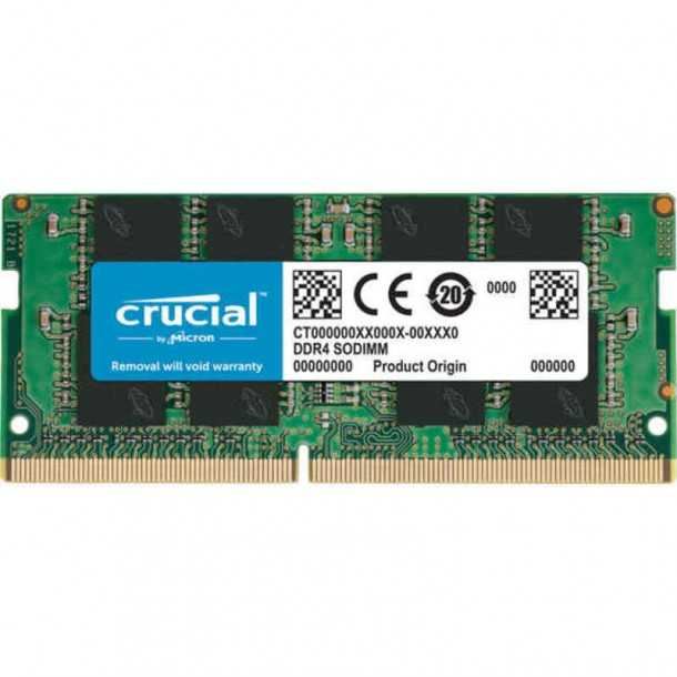 Mémoire RAM Kingston - DDR4 - module - 16 Go - SO DIMM 260 broches - 3200 MT/s / PC4-25600 - CL22 - 1.2 V - mémoire sans tampon - non ECC