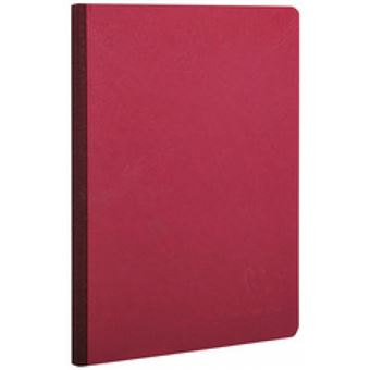 Clairefontaine - Lot De 5 Cahiers Age Bag A5 (96 Pages Unies, Papier 90g, Couverture Grain Cuir)