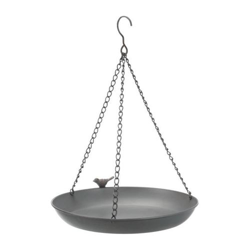 TRIXIE Baignoire a suspendre - 2200 ml et o 30 cm - Gris - Pour oiseau
