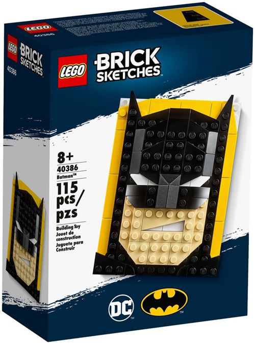 LEGO® Brick Sketches™ 40386 Batman DC