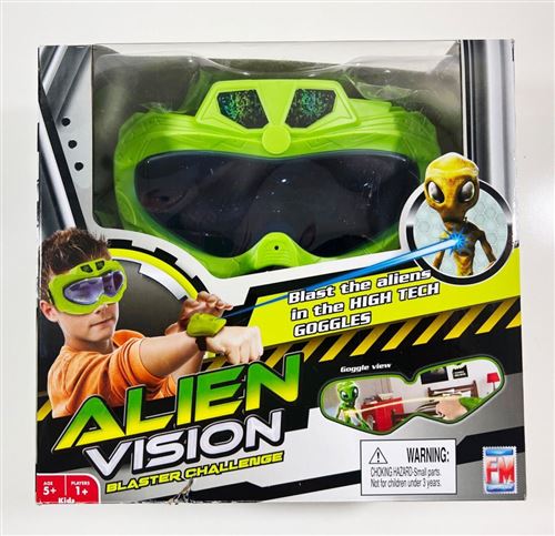 Silverlit Masque 3D - ALIEN VISION - 4 niveaux de difficulté - Dès 5 ans