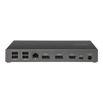 StarTech.com Dock USB-C - Station d'accueil USB Type C Triple