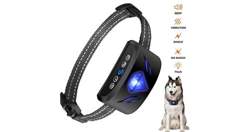 Comparer les prix de Empêchez les animaux de compagnie d'aboyer bruyamment et cliquez automatiquement sur le dispositif de ronflement pour animaux de compagnie