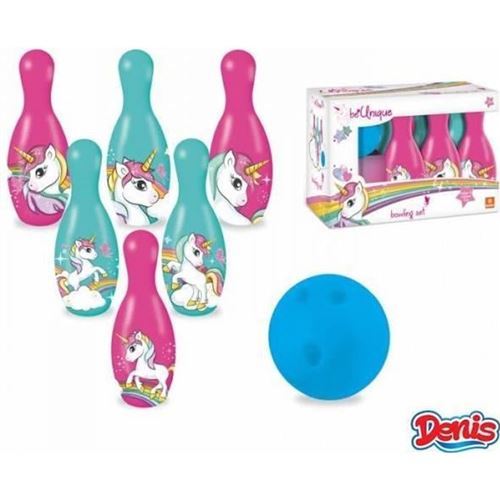 Non Communiqué Blanc Mondo Coffret De Bowling Licorne