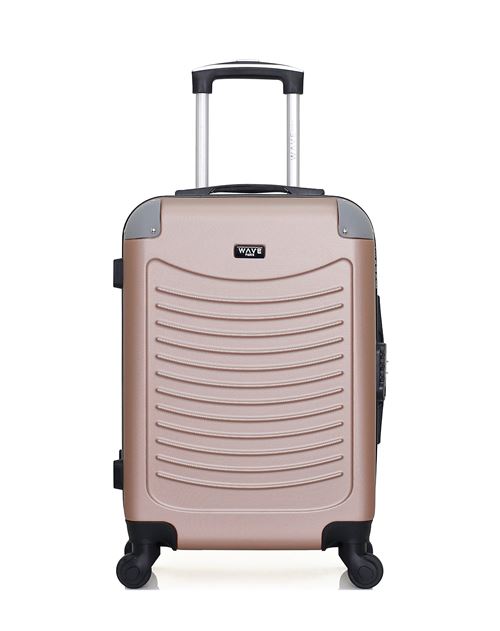 Non Communiqué Rose Dore Wave Paris - Valise Cabine Congo