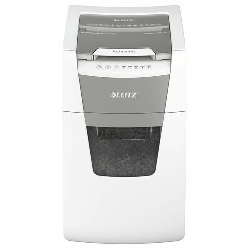 Leitz IQ Autofeed Office 150 Destructeur de documents destruction par particules 44 l Nombre de pages (max.): 150 Niveau de sécurité 4 Détruit également les