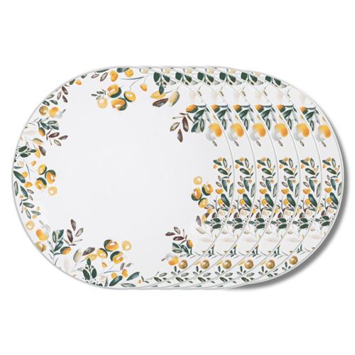 Table Passion Assiette Plate Summer 27 Cm (Lot De 6) - Image 2
