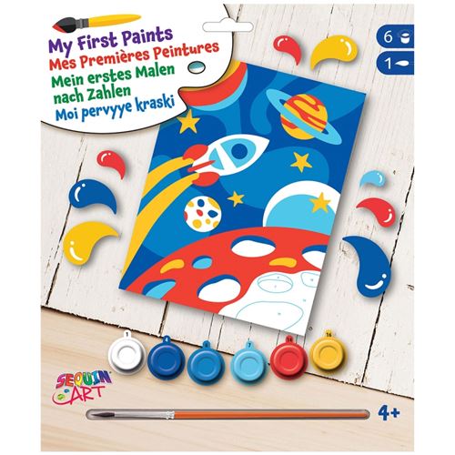 Kit Peinture par numéros enfant - Mission Galaxy - A partir de 4 ans -  Autres accessoires de dessin et peinture - Achat & prix