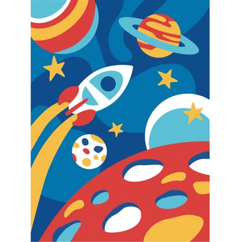 Kit Peinture par numéros enfant - Mission Galaxy - A partir de 4