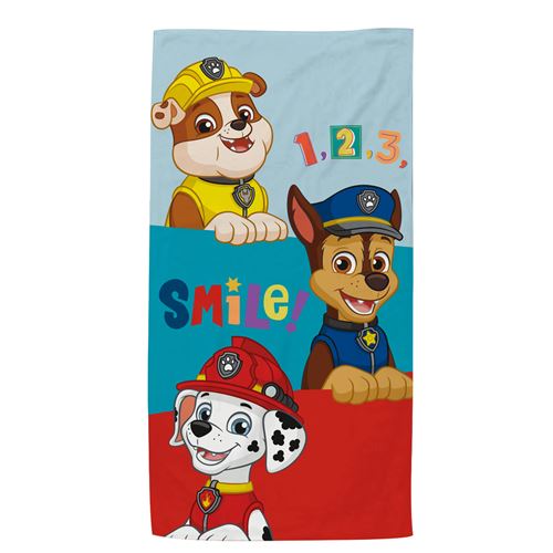 ARDITEX PW14361 Serviette de Microfibre 70x140cm de NICKELODEON-Paw Patrol