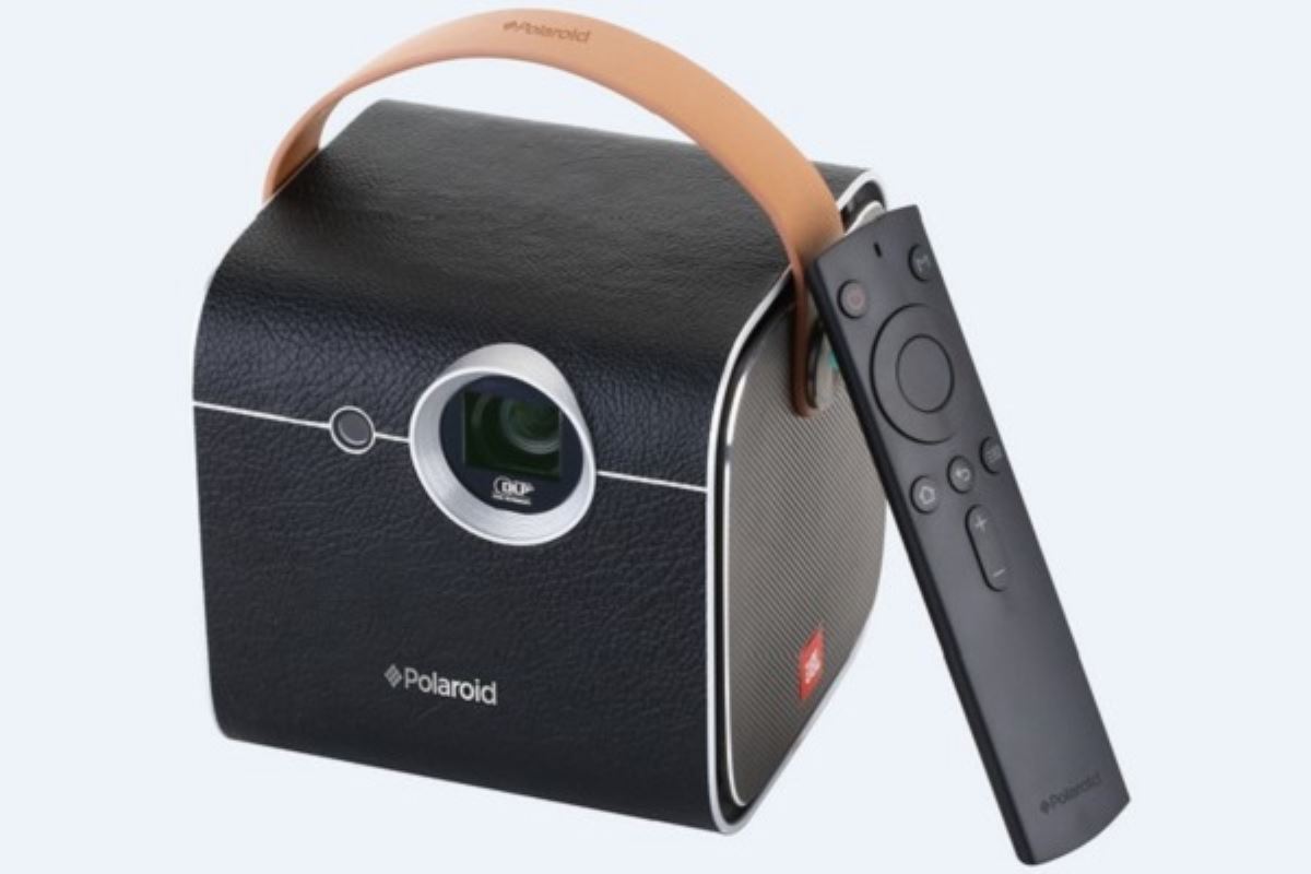 Polaroid VP07, le plus stylé des vidéoprojecteurs portatifs