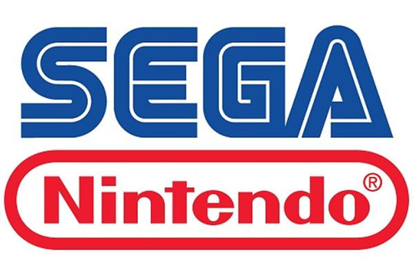 Logo de Sega et Nintendo