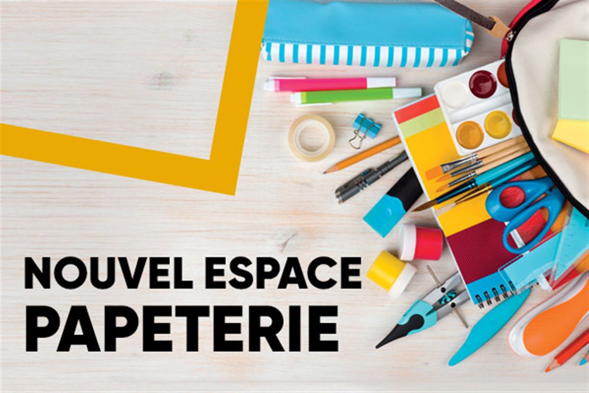 Nouvel espace Papeterie à la Fnac Orléans