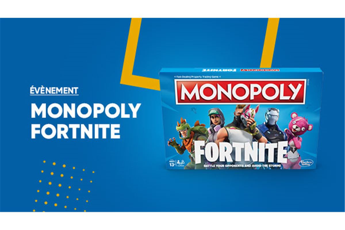 Le mythique Monopoly sort en version Fortnite !
