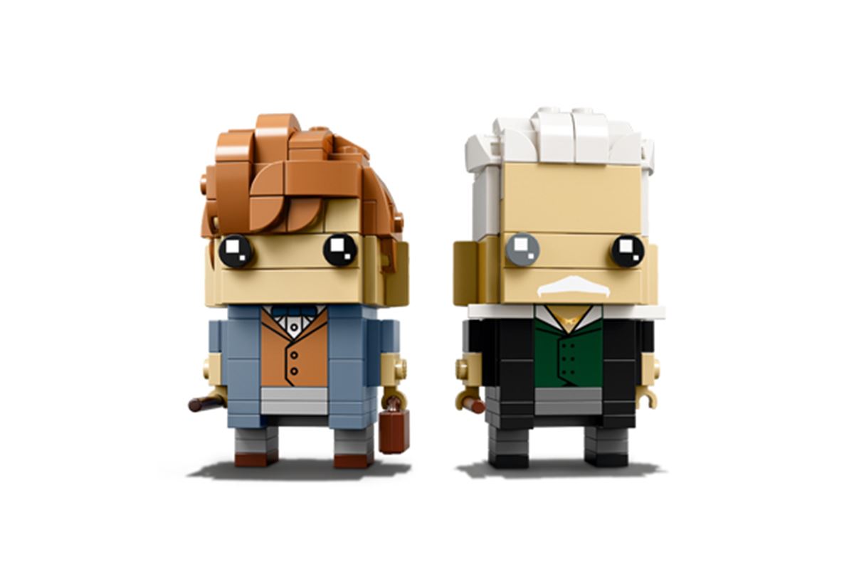 LEGO® BrickHeadz : Norbert Dragonneau et Gellert Grindelwald enfin disponibles